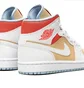 Кроссовки женские Air Jordan Wmns 1 Mid Se White/Beige CZ0774-200