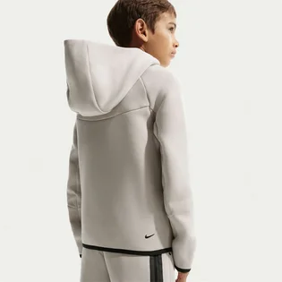 Толстовка детская Nike Sportswear Tech Fleece Older Kids Full-Zip Hoodie Beige HV5867-236