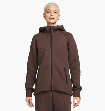 Толстовка женская Nike Sportswear Tech Fleece Brown FB8338-237