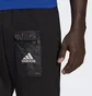 Штаны мужские Adidas Essentials Brandlove French Terry Pants Black HE1776