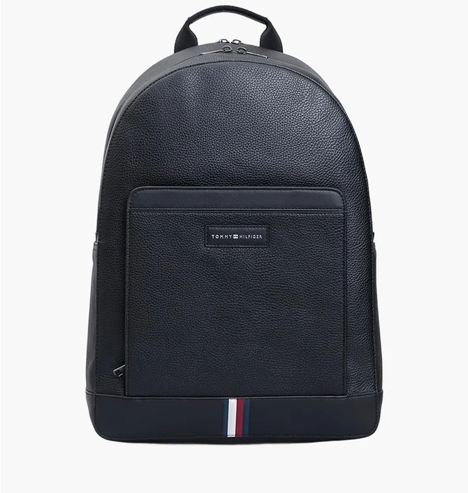 Рюкзак унисекс Tommy Hilfiger Stripe Backpack Black AM12713-001