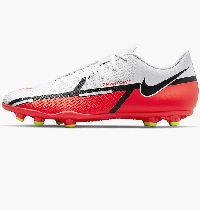 Бутси унісекс Nike Phantom Gt Club 2 White/Red DA5640-167