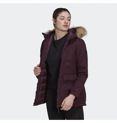 Парка женская Adidas Hd Parka Bordo HG8721