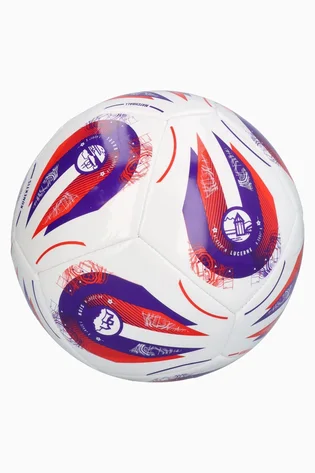 Футбольний м'яч Adidas Euro 2025 Club White/Blue JH1267