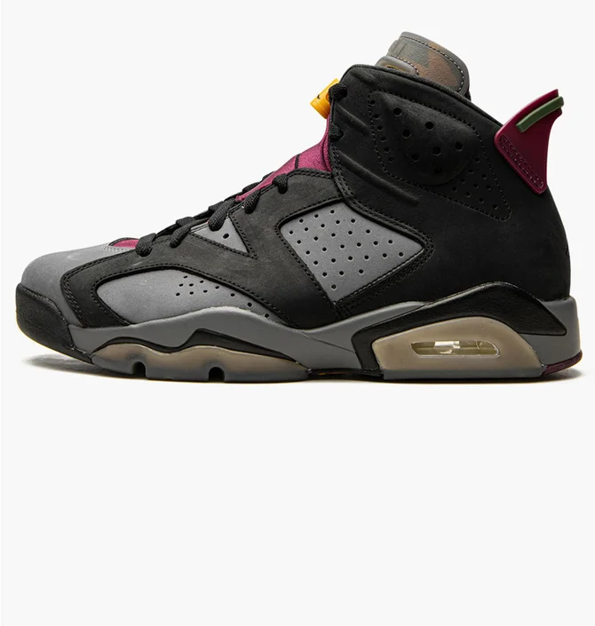 Кроссовки мужские Air Jordan 6 Retro Black/Grey CT8529-063