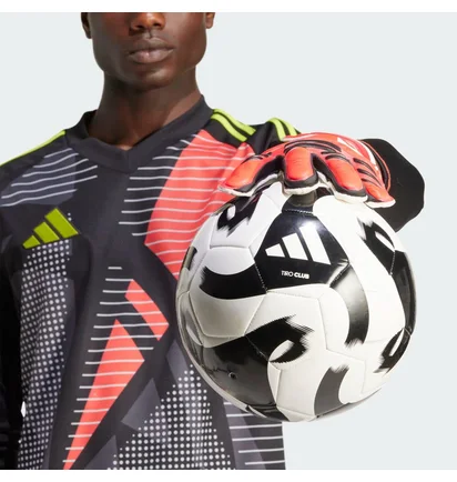 Перчатки вратарские унисекс Adidas Predator Gl Mts F Red JH3801