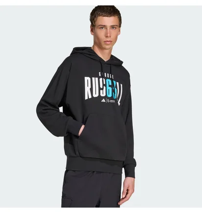 Худи мужское Adidas Mercedes - Amg Petronas Formula One Team George Russell Black JZ8903