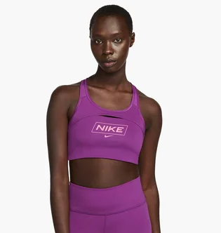 Топ женский Nike Pro Swoosh WomenS Medium-Support Non-Padded Graphic Sports Bra Violet DQ5252-503