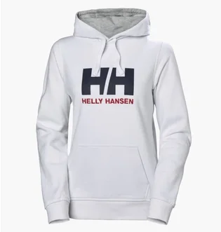 Худи женское Helly Hansen Logo Hoodie White 33978-001
