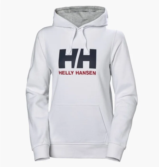 Худи женское Helly Hansen Logo Hoodie White 33978-001