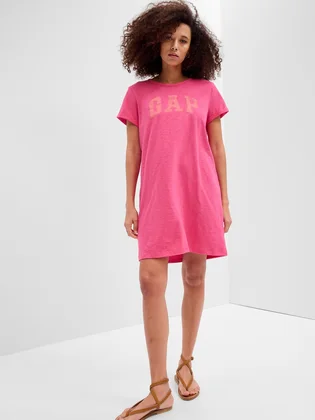 Плаття жіноче Gap V-Ss Me Logo Pink 554693-00