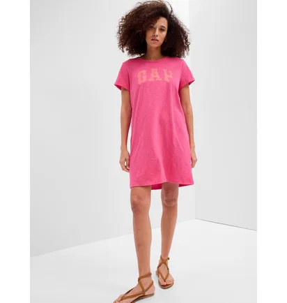 Плаття жіноче Gap V-Ss Me Logo Pink 554693-00