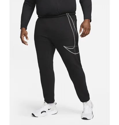 Штаны мужские Nike Dri-Fit MenS Fleece Tapered Running Pants Black DQ6614-010