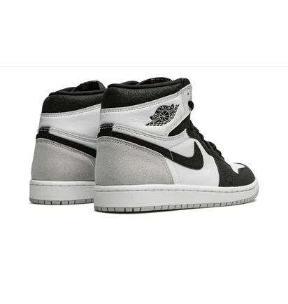 Кроссовки мужские Air Jordan 1 Retro High Og Black/Grey 555088-108