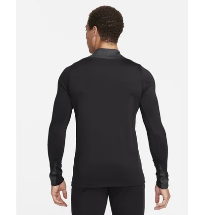 Лонгслів чоловічий Nike Strike Dri-Fit Soccer 1/2-Zip Drill Top Black FN2403-010
