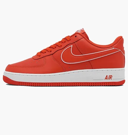 Кроссовки мужские Nike Air Force 1 Low Casual Shoes Red Dv0788-600
