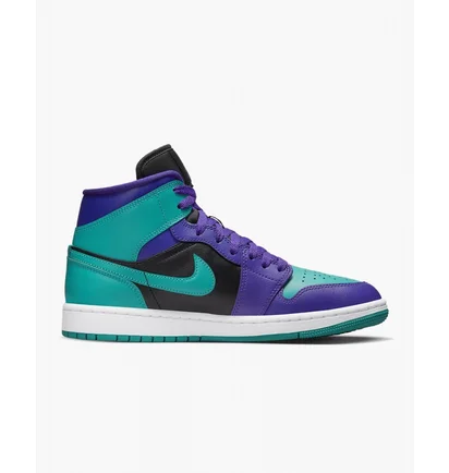 Кросівки жіночі Air Jordan W 1 Mid Violet/Turquoise BQ6472-502