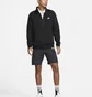 Світшот чоловічий Nike Sportswear Club Half Zip Sweatshirt Black Dd4732-011