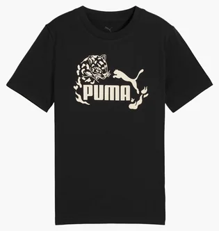 Футболка детская Puma Flaming Love Graphic Black 685107-01