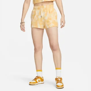 Шорты женские Nike W Nsw Wve Dye Jrsy Short A3 Yellow DV7922-795