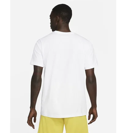 Футболка чоловіча Nike Mens Basketball T-Shirt White Dn3003-100