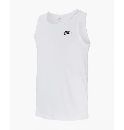 Майка мужская Nike M Nsw Club - Tank White BQ1260-100