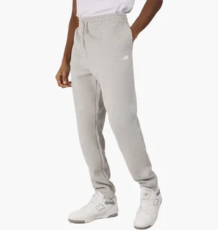 Штаны мужские New Balance Brushed Back Small Logo Joggers Grey MP41503AG