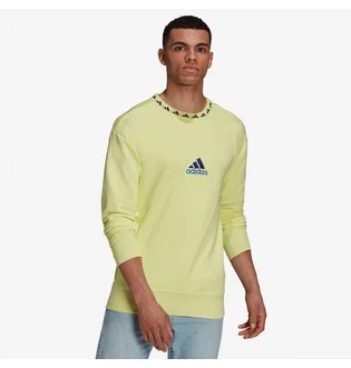 Свитшот мужской Adidas Juventus 21/22 Icon Crew Sweatshirt Yellow GR2899