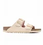 Тапочки жіночі Birkenstock Arizona Tex Canvas Veg Beige 1022679