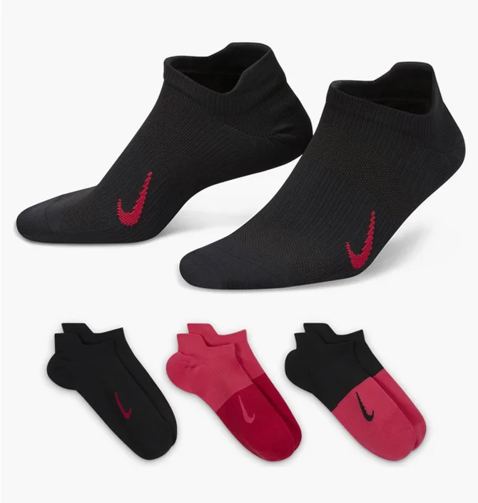 Носки женские Nike W Nk Everyday Plus Ltwt Ns (3 пары) Multi Cv2964-913