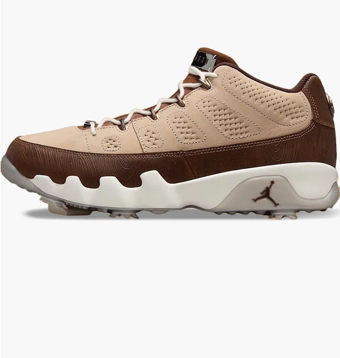 ᐉ Кроссовки унисекс Air Jordan Happy Life Wood X 9 Low Golf Brown
