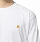 Лонгслів чоловічий Carhartt Wip L/S Chase Tee White I026392-00RXX