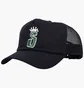Кепка унисекс Stussy Trucker S Crown Black 1311170-1361