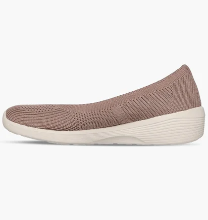 Балетки женские Skechers Arya Fancy You Brown 158987-MOC