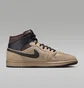 Кроссовки мужские Air Jordan 1 Mid Brown/Beige HV6422-200