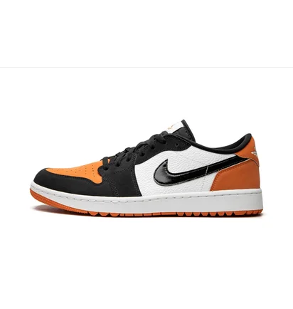 Кросівки унісекс Air Jordan 1 Retro Low Golf Black/White DD9315-800