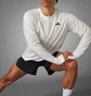 Лонгслів унісекс Adidas Made To Be Remade Running Henley White IN8148