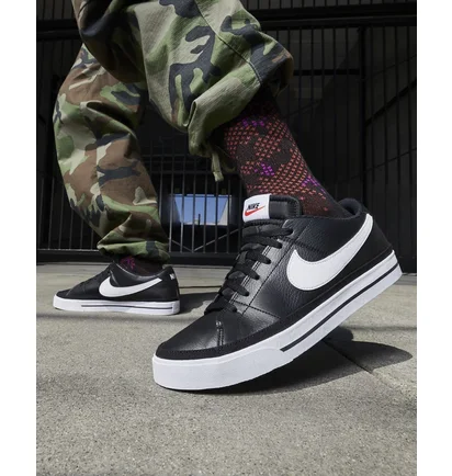 Кроссовки мужские Nike Court Legacy Next Nature Casual Shoes Black Dh3162-001