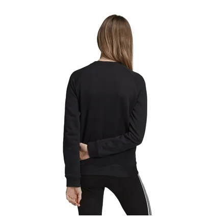 Свитшот женский Adidas Originals Trefoil Black DV2612