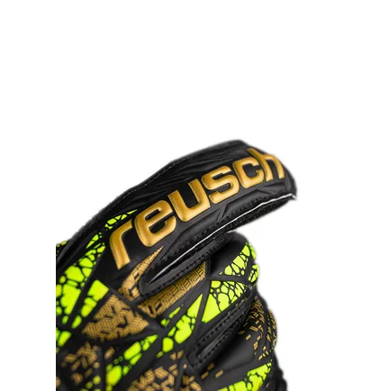 Рукавиці воротарські Reusch Attrakt Infinity Finger Support Junior Black 5472710-7739