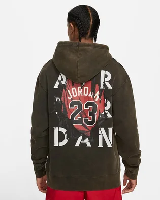 Худі чоловіче Air Jordan Gfx Flc Po Brown DD5261-010