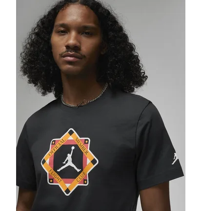 Футболка чоловіча Air Jordan Flight Mvp MenS Graphic T-Shirt Black DX9565-045
