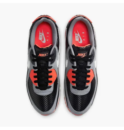 Кросівки чоловічі Nike Air Max 90 Prm Black/Grey HM9432-001