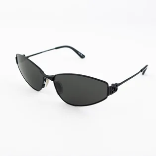 Сонцезахисні окуляри жіночі BALENCIAGA Grey/Black BB0335S-001-65