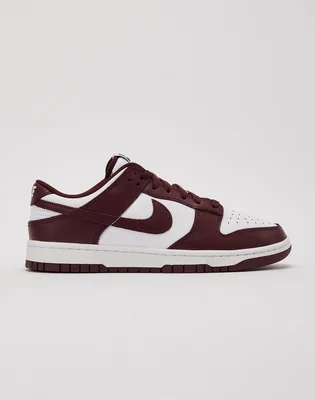 Кросівки чоловічі Nike Dunk Low Retro Bordo/White DV0833-115