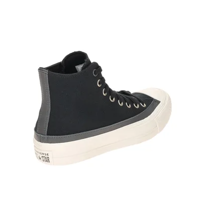 Кеди унісекс Converse All Star High Double Platform Black A16594C