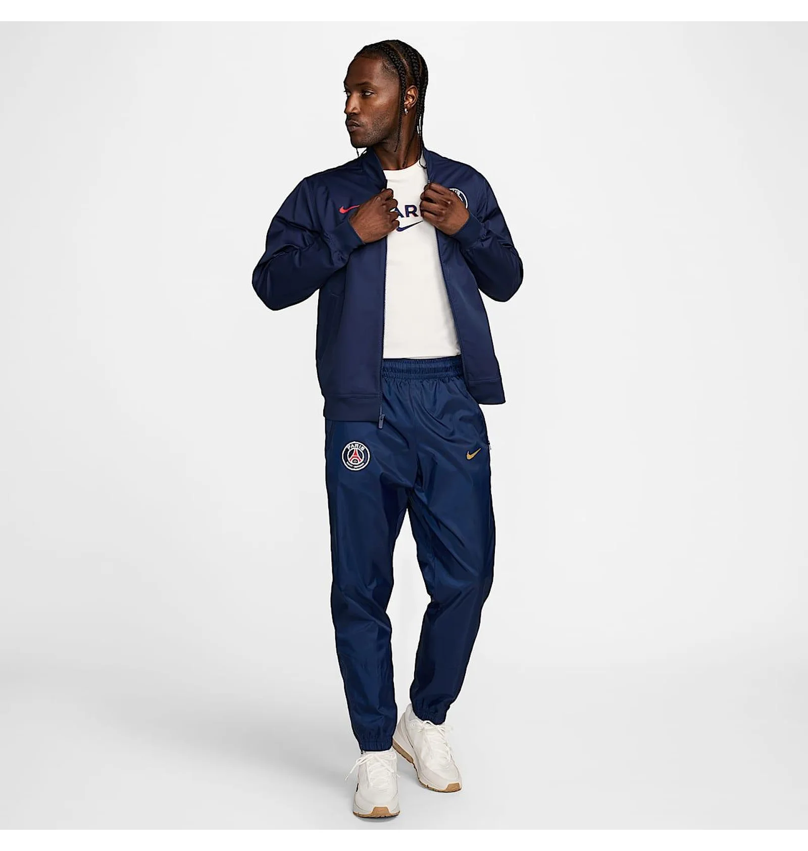 ᐉ Штаны мужские Nike Paris Saint-Germain Windrunner Blue FQ3412