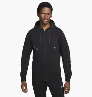 Толстовка мужская Nike M Nsw Air Max Flc Fz Hoodie Bb Black Dj5080-010