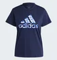 Футболка женская Adidas Animal Print Graphic Tee Blue IT1424