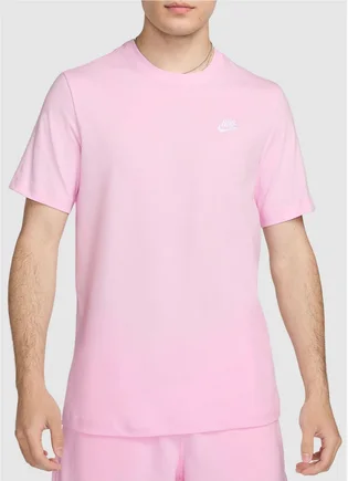 Футболка мужская Nike T-Shirt Sportswear Club Pink AR4997-667